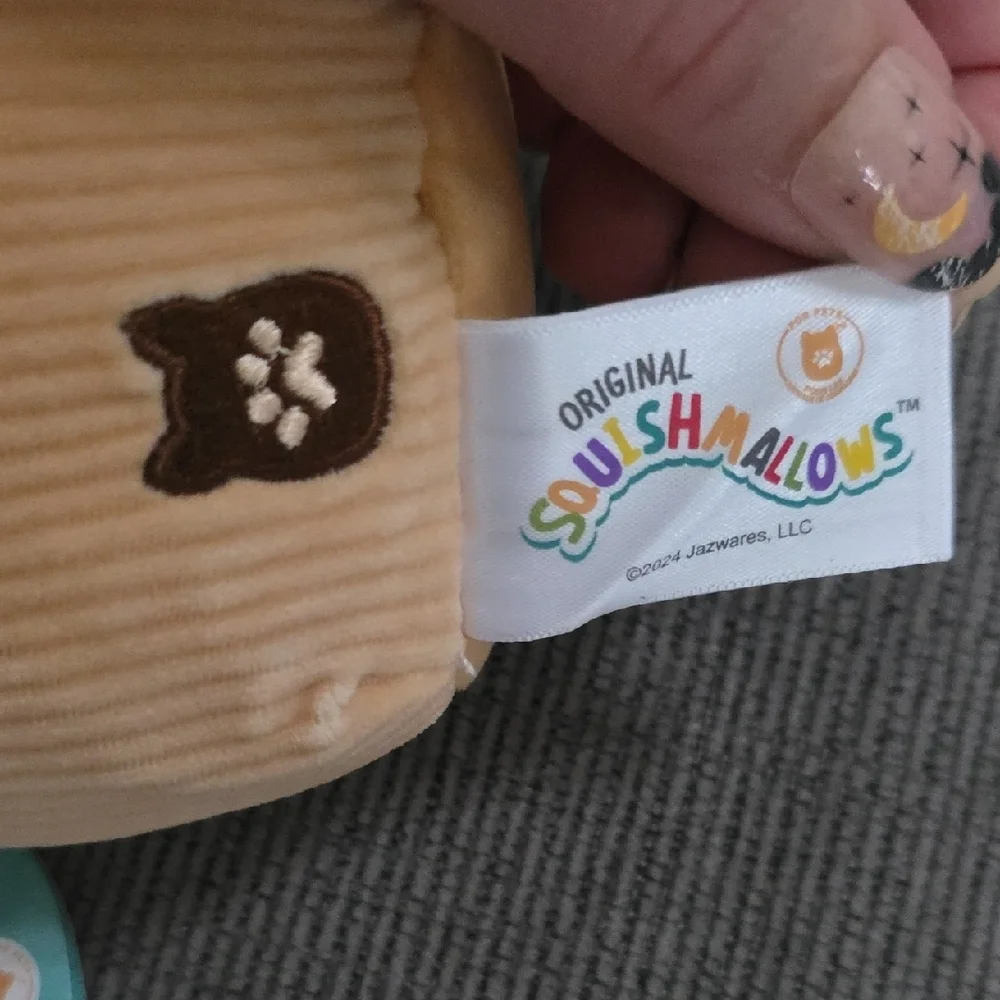 Squishmallow Squeaky Dog Toy Deja, Set Of Four, NWT